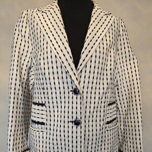 Like New Women's St. John Un-lined Lightweight Blazer